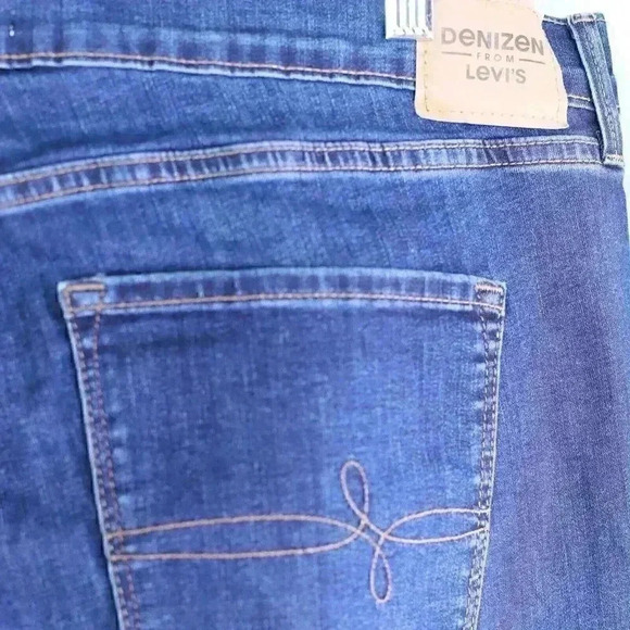 Women's Denizen by Levis Jeans High Rise Straight 38" x 28" - Picture 9 of 12